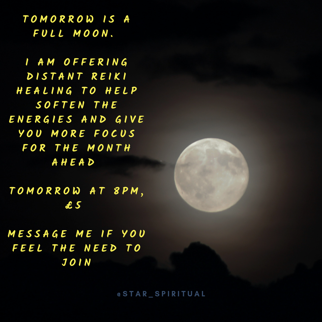 Join me for Full Moon in Virgo Meditation