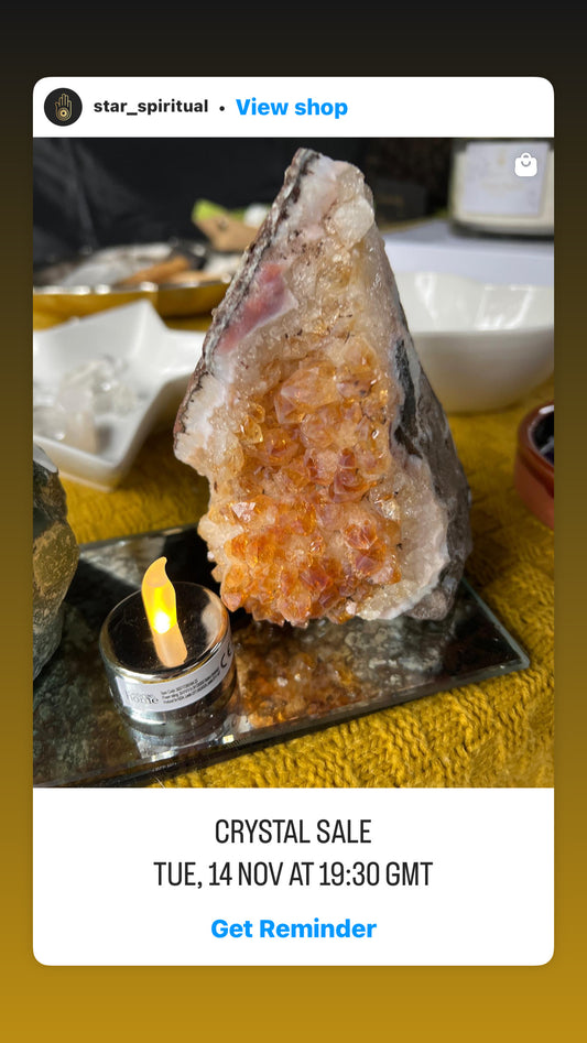 Large Citrine Crystal